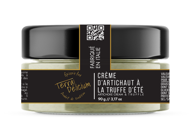 Creme d’Artichauts à la truffe d’été 5% 90 gr.