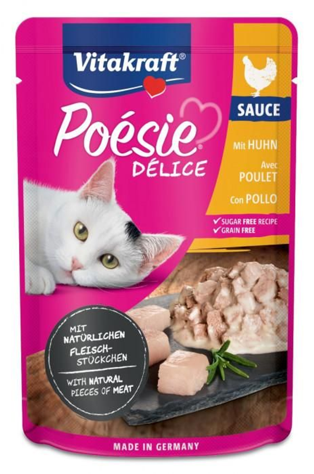 VITAKRAFT CAT POESIE DELICE BUSTA CON TACCHINO 85 GRAMMI

