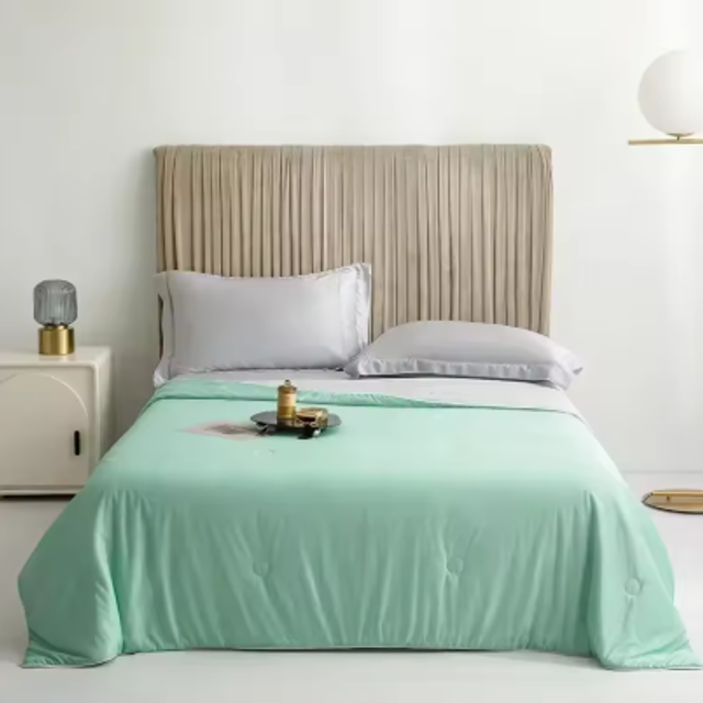 Koeldeken Verkoelend Zomerdekbed dubbelzijdige verkoelende stof.