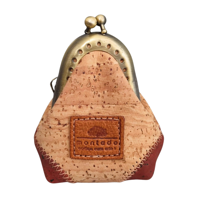 Porte monnaie fermoir vintage montado