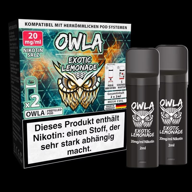 OWLA Exotic Lemonade – 2er Pods | 20 mg/ml
