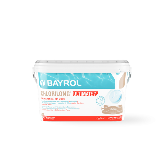 BAYROL Chlorilong® ULTIMATE 7 – mit Clorodor Control® Kapsel