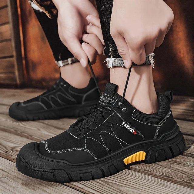 Men's Fashion Low-Top Work Shoes