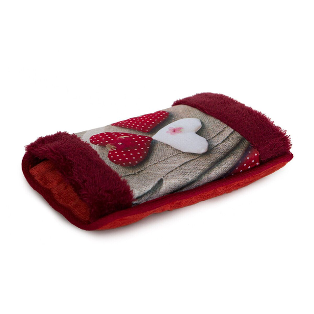 Tascotto elettrico Scaldamani Sweet Heart di Enrico Coveri in peluche 