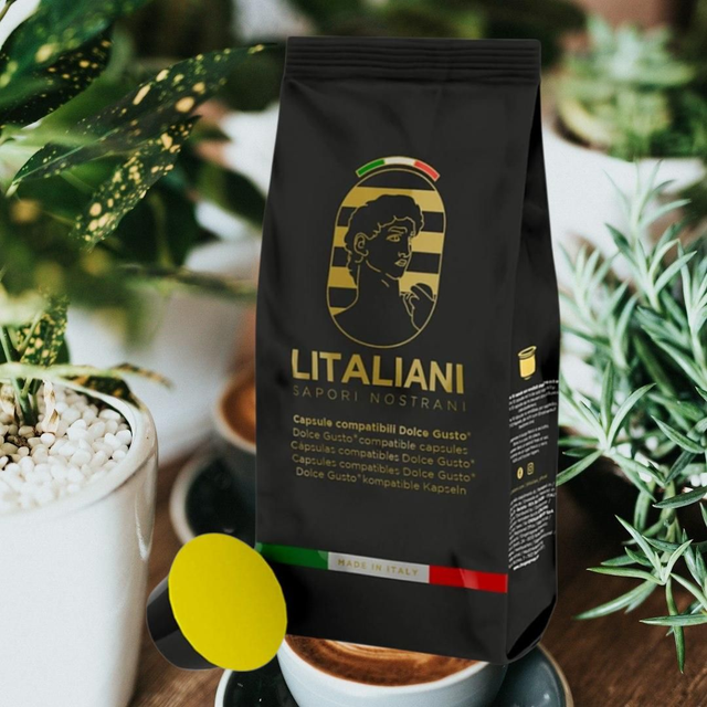 LITALIANI Dolce Gusto Espresso Capsules – 15PCS | Beverage & Coffee Capsules

