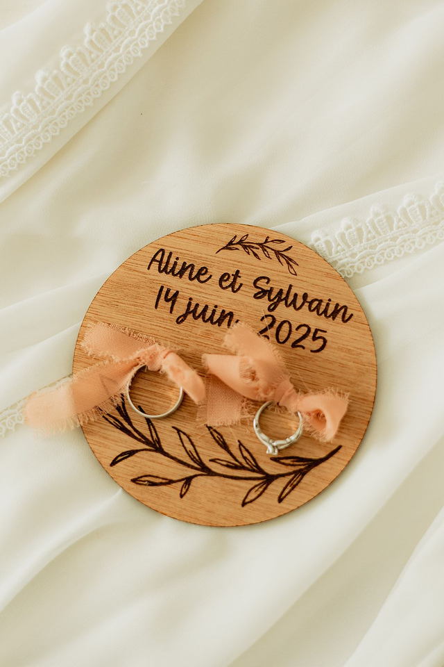 🎨 Porte alliances - Collection Ronde Harmonie