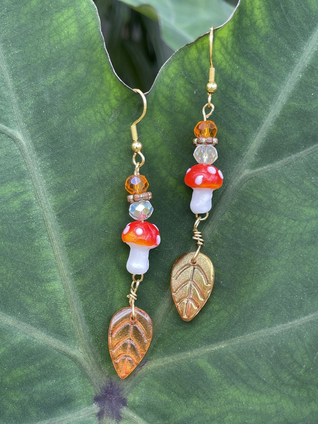 Boucles " champignons" -