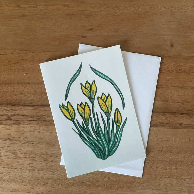 Crocus Card
