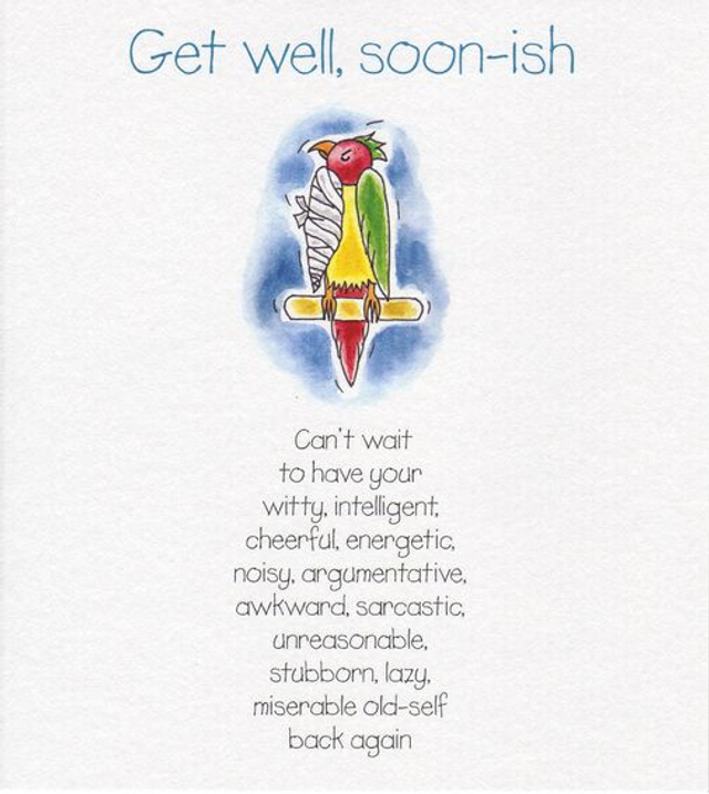 Get Well, Soon-ish - Greeting Card