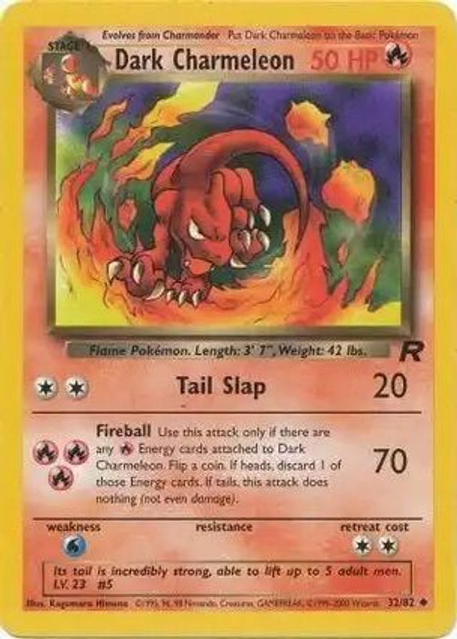 Dark Charmeleon - 32/82 (Team Rocket Unlimited)