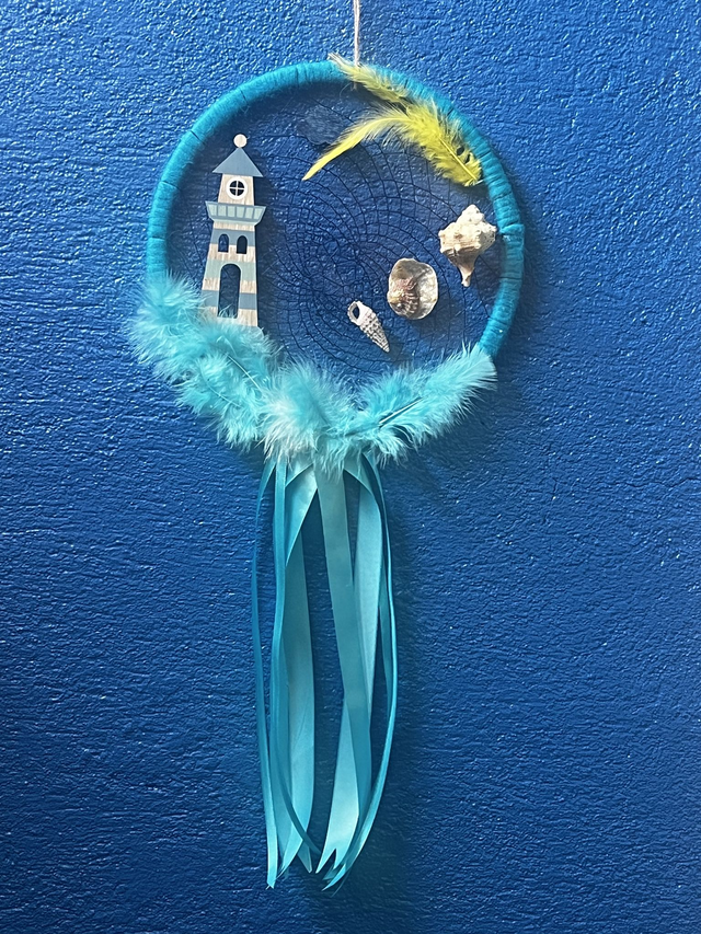 Bleu de Mer (ce Capteur de Rêves a été adopté)