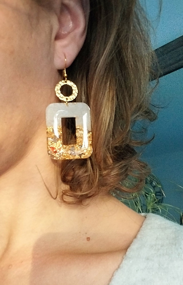 Boucles d’oreilles « Les Portes de Sélénorah »