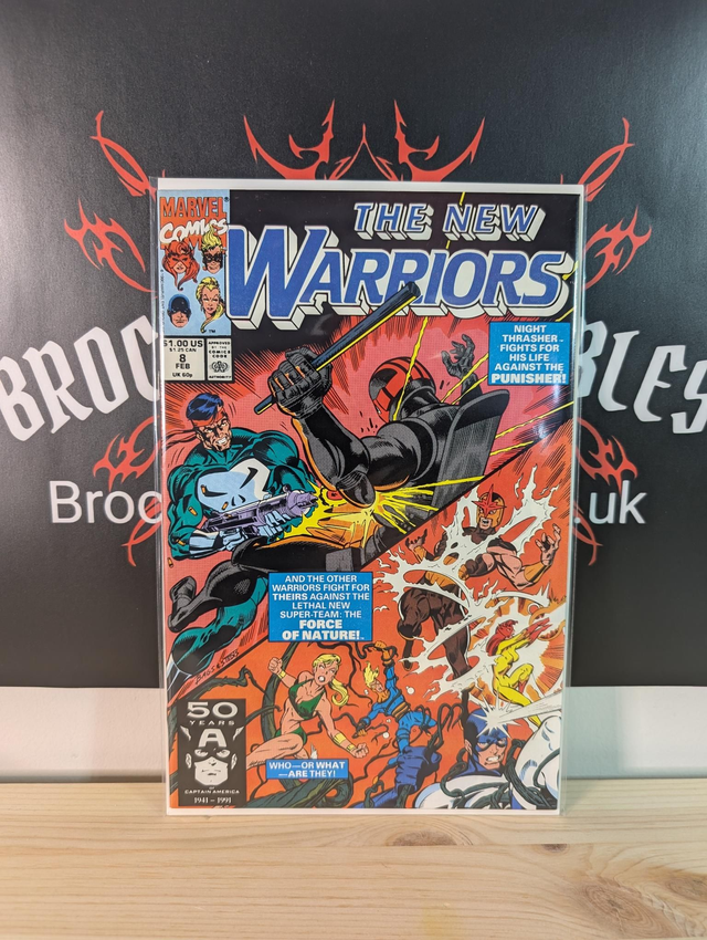 The New Warriors #7 1991 