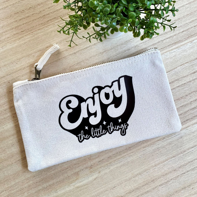 Trousse &quot;Enjoy the little things&quot;