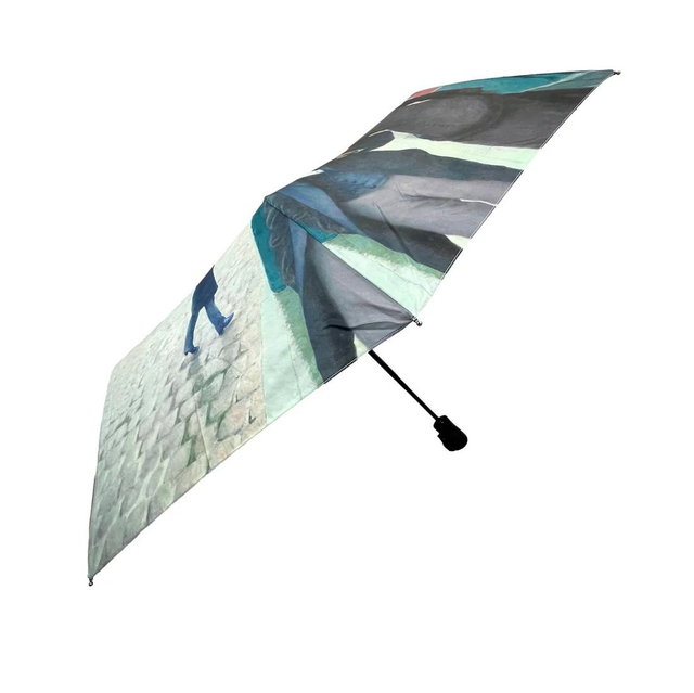 SOAKE Storm King Folding Umbrella - Caillebotte Paris Rainy Day