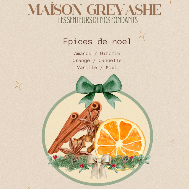 Fondant « Épices de Noël » PRÉVENTE