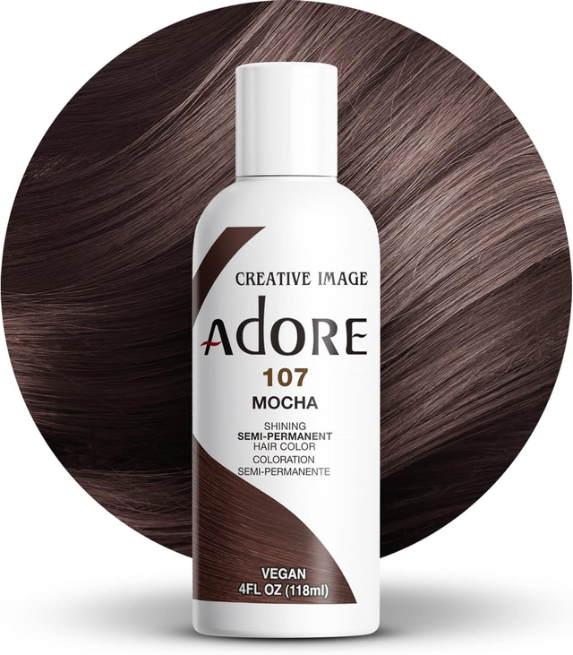 Adore Shining Semi-Permanent Hair Colour 118 ml (107 Mocha)