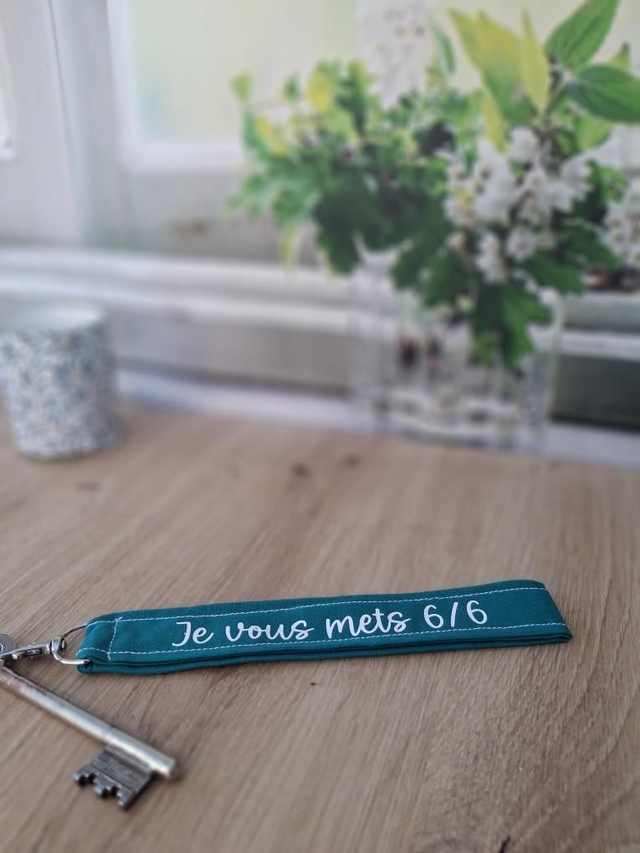 Porte-clés - 6/6 émeraude