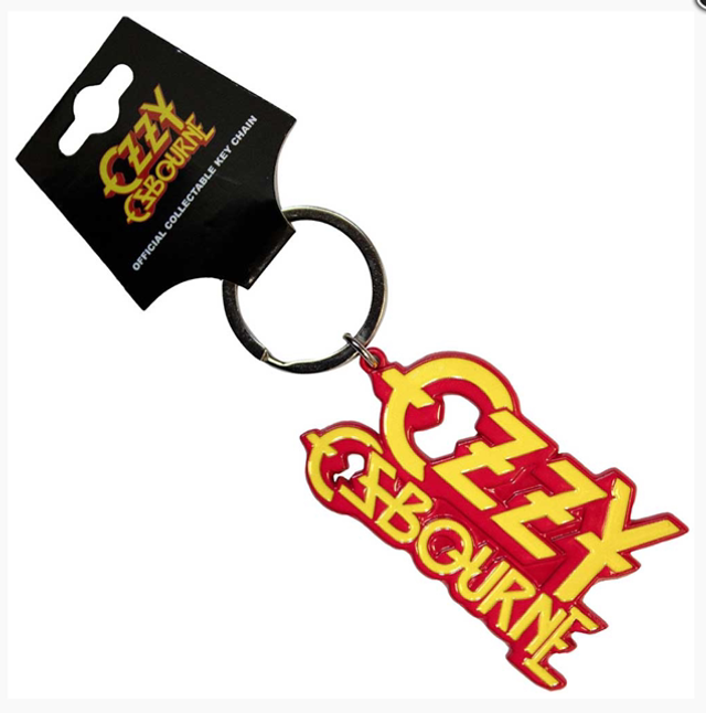 OZZY OSBOURNE KEYCHAIN: STACKED LOGO