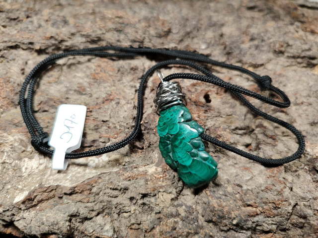 Collier malachite 