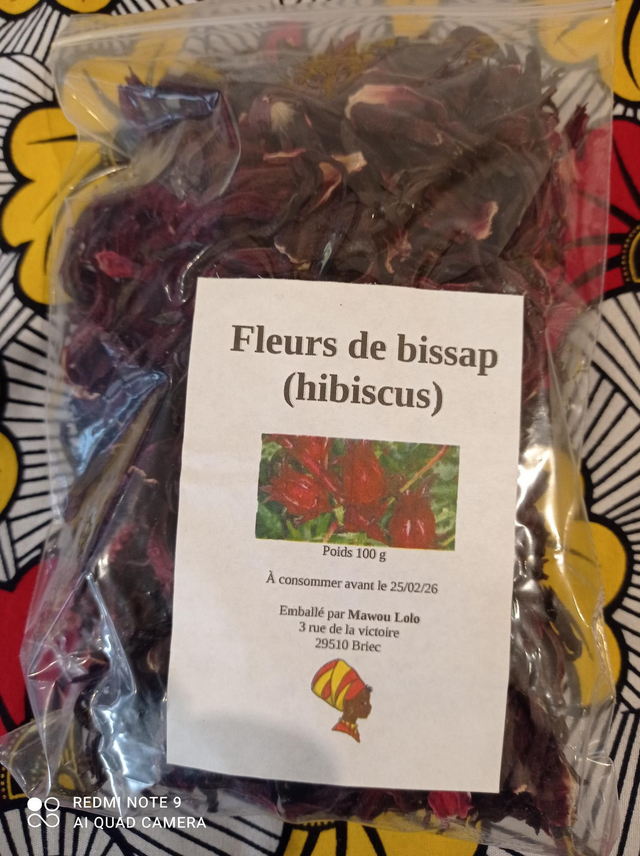 Fleur d'hibiscus ou Bissap 