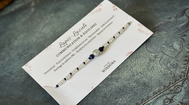 Bracelet élastique | Lapis-Lazuli 2