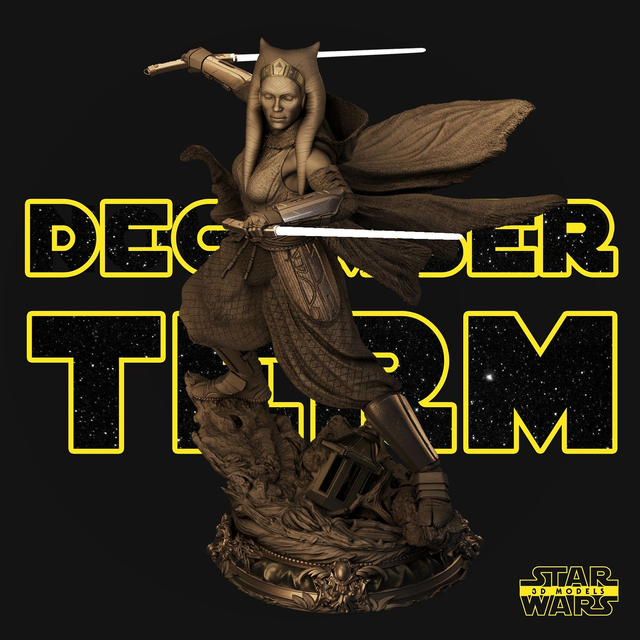 STATUE AHSOKA TANO série Star Wars