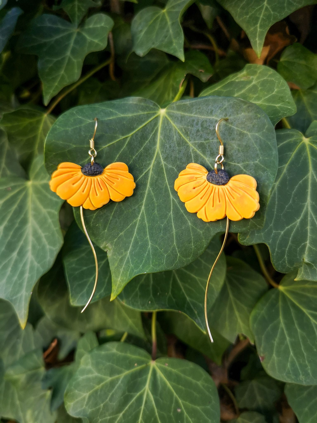 Collection Florale Brise d&#039;Automne - Boucles d&#039;oreilles Déborah