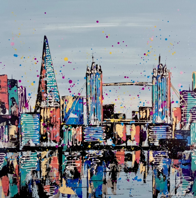 ‘City Spike’ Original Painting