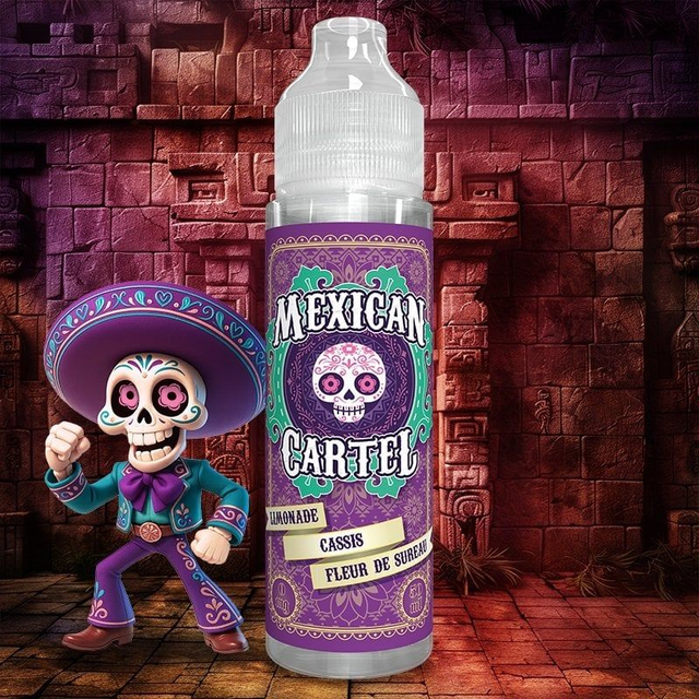 Limonade Cassis Fleur de Sureau Mexican Cartel 50 ml - 100 ml