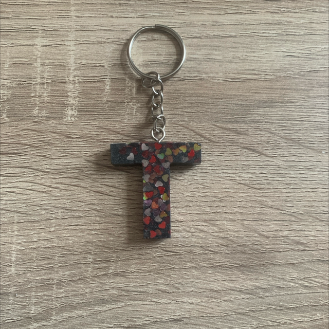 Porte-clés lettre T