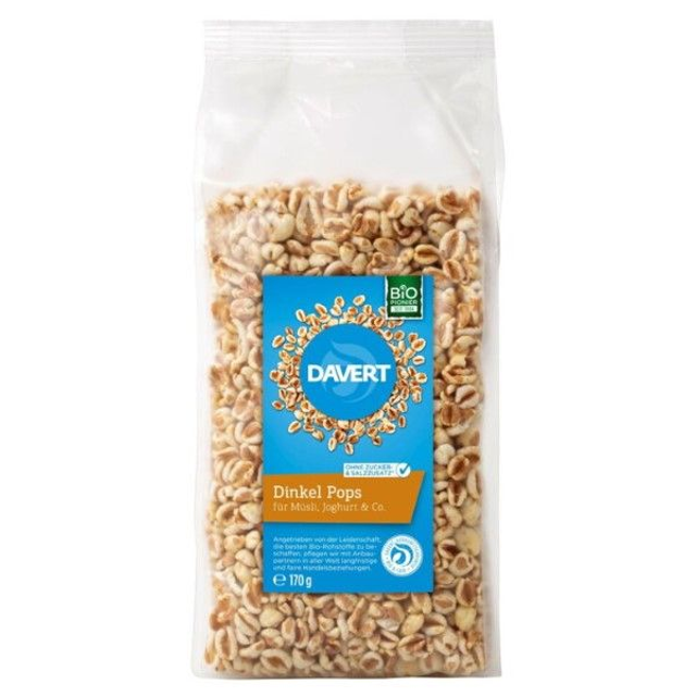 Davert Dinkel Pops 170g Packung