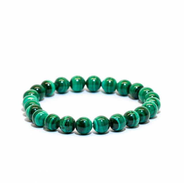 Bracelet Dark Malachite 6mm