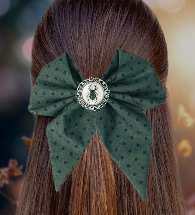 Barrette à cheveux - Scarabée 