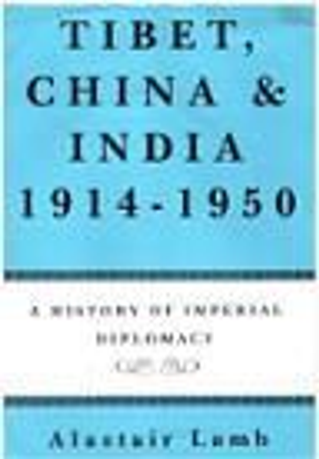 Tibet China and India 1914-50 IBSN 09012903X