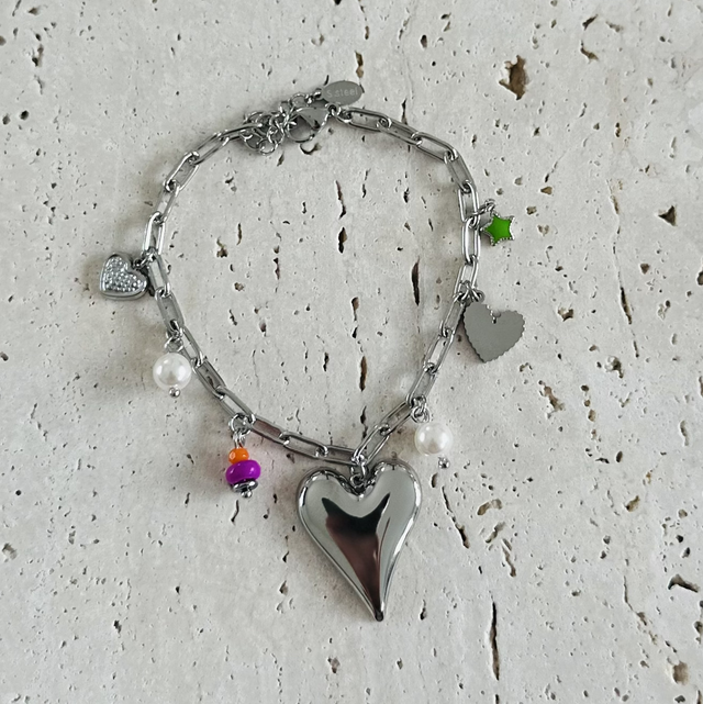 Armband hart 