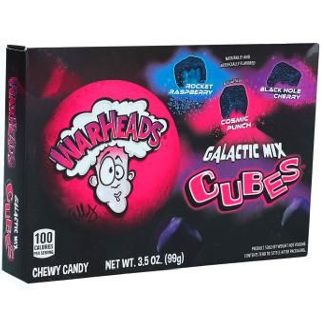 Warheads Galactic Mix Cubes 99g