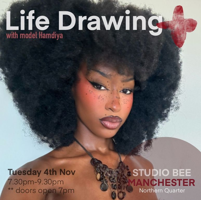 Life Drawing+ Tuesday 4th November 