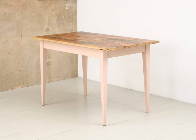 UNIK Tisch Altholz 120 x 70 cm, altrosa - Ausstellungsstück -