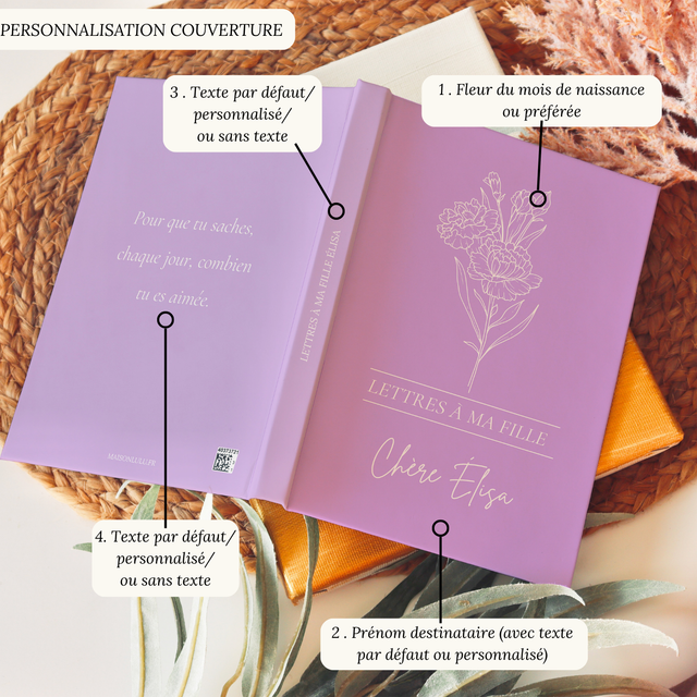 Lettres à ma fille, Journal personnalisé