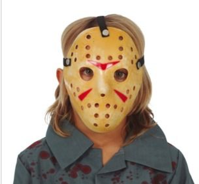 HALLOWEEN ,   1145 MASCHERA BAMBINO HOCKEY IN PVC 