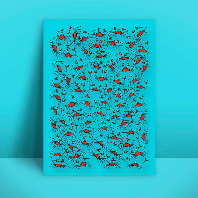 Christmas Island red crabs