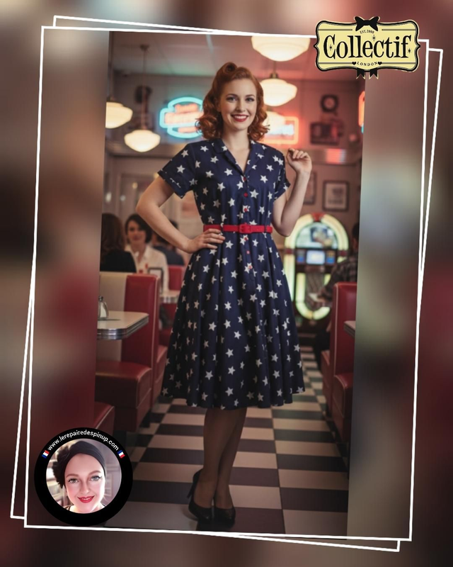 Robe Collectif Caterina Stars T46