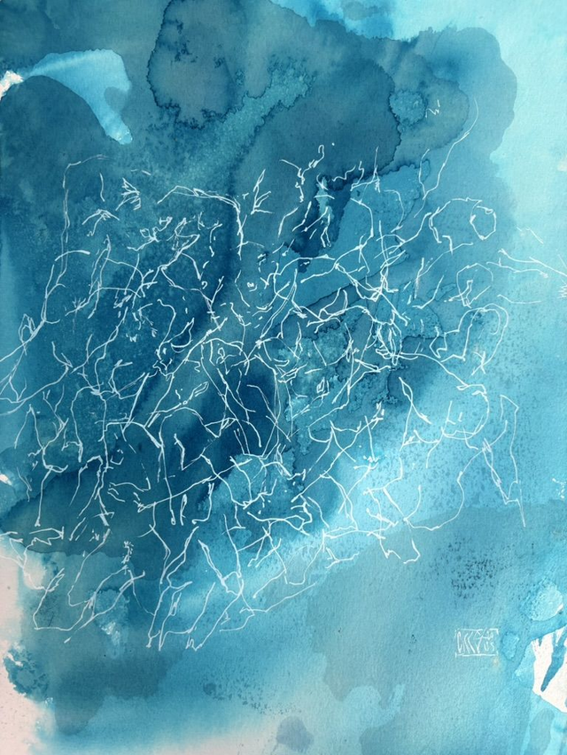 Corporalité A3 2025 Intense Blue (SOLD)