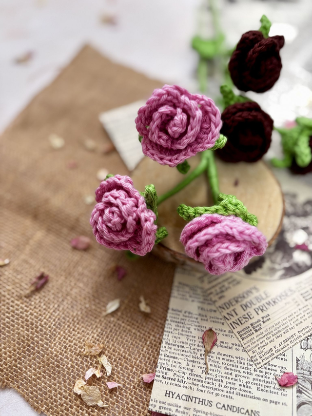 Petites roses (personnalisable pour créer votre bouquet)