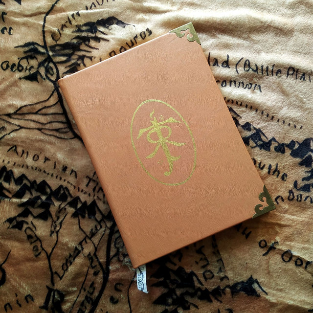 Grimoire cuir médiéval fantasy