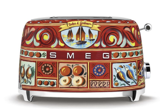 SMEG TSF01DGEU Dolce&Gabbana Toaster Sicily is my love