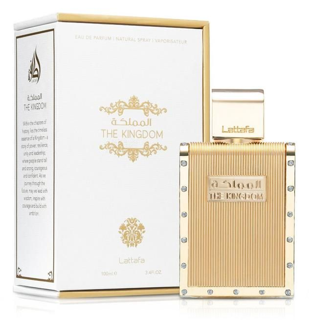 Lattafa The Kingdom 3.4 Eau De Parfum Spray For Men