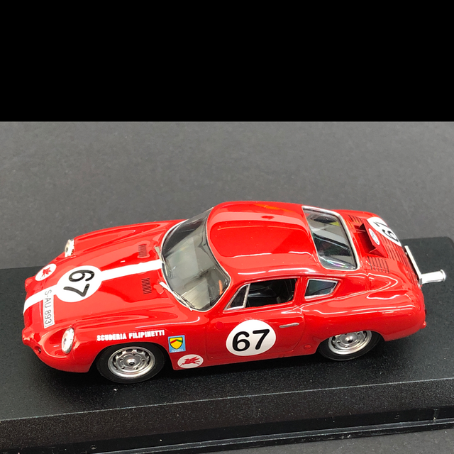 Porsche 356B Carrera Abarth GTL Scuderia Filipinetti H. Müller Rossfeld 1963 1963 Best 1:43