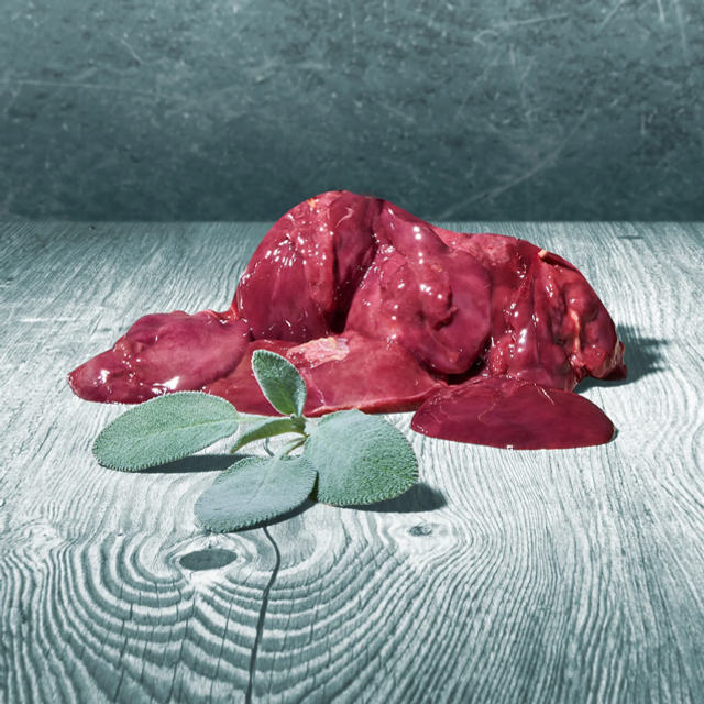 Hühnerleber im Ganzen 500g